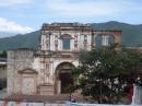 Antigua building: A lot of the buildings were in disrepair due to earthquakes